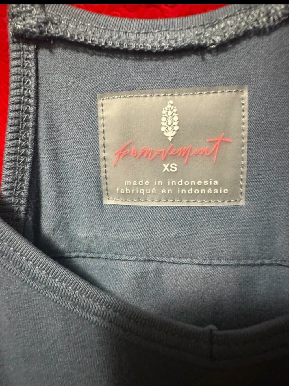 FP Movement by Free People Hot Shot onesie-Misty Blue - Picture 3 of 3
